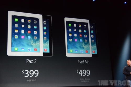 iPad Air和retina mini!蘋(píng)果雙平板新品